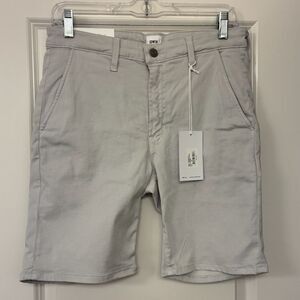 NWT EDWIN Mason Short Slim Chino Shorts Stone Tan Men’s Size 28
